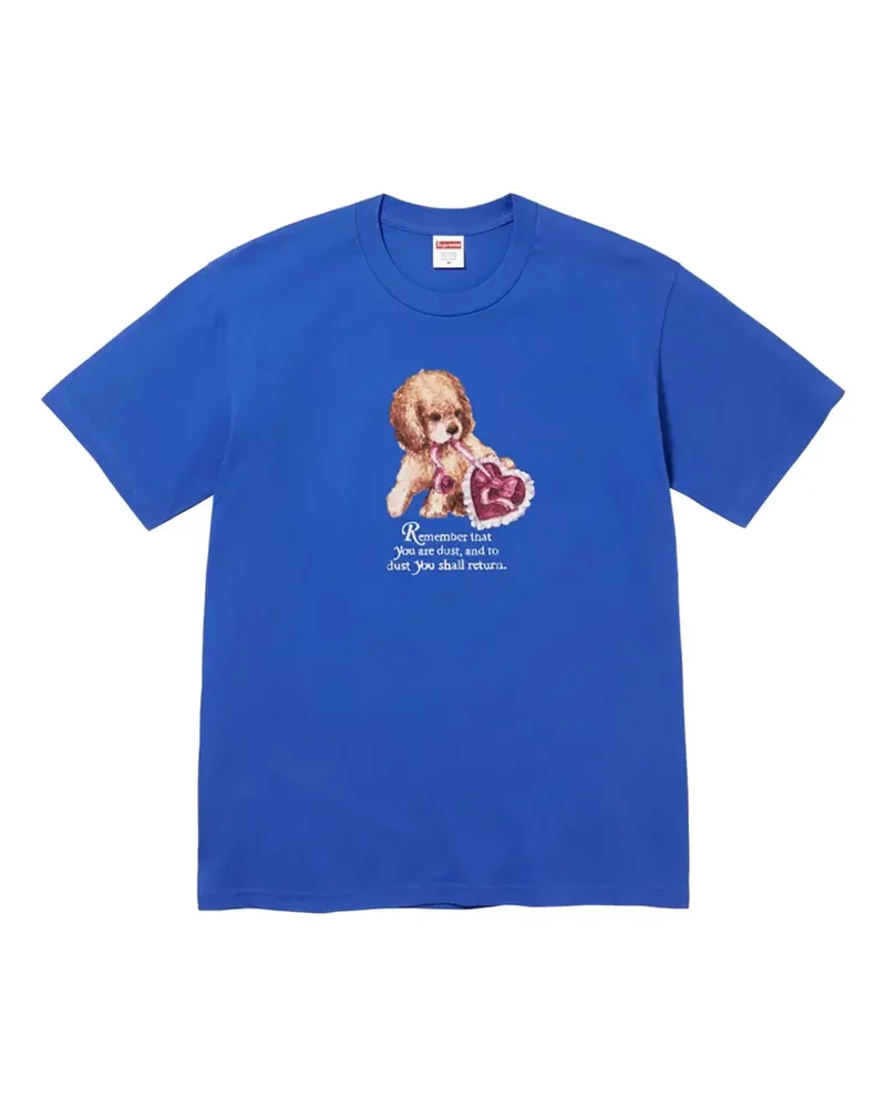 Supreme Being Dust T-Shirt mit grafischem Print - Blau Blau