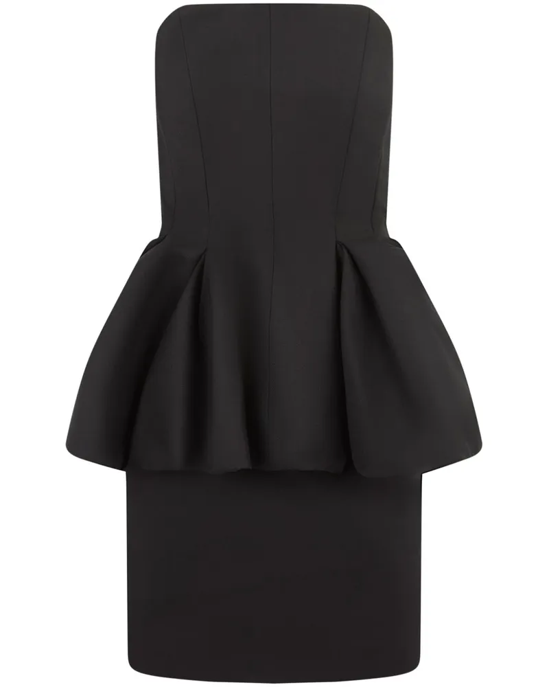 Nina Ricci Minikleid aus Wolle - Schwarz Schwarz