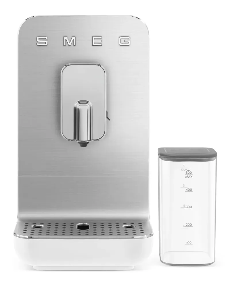 Smeg Espresso Kaffeeautomat (33,6cm x 43cm x 18cm) - Silber Silber