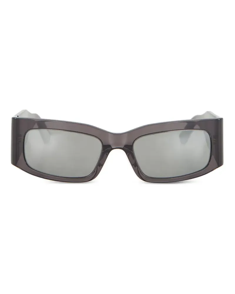 Balenciaga Sonnenbrille mit eckigem Gestell - Braun Braun