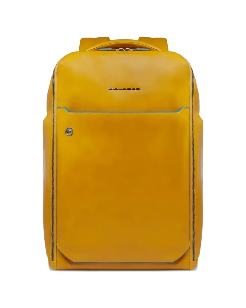 Piquadro Gesteppter Rucksack - Gelb Gelb