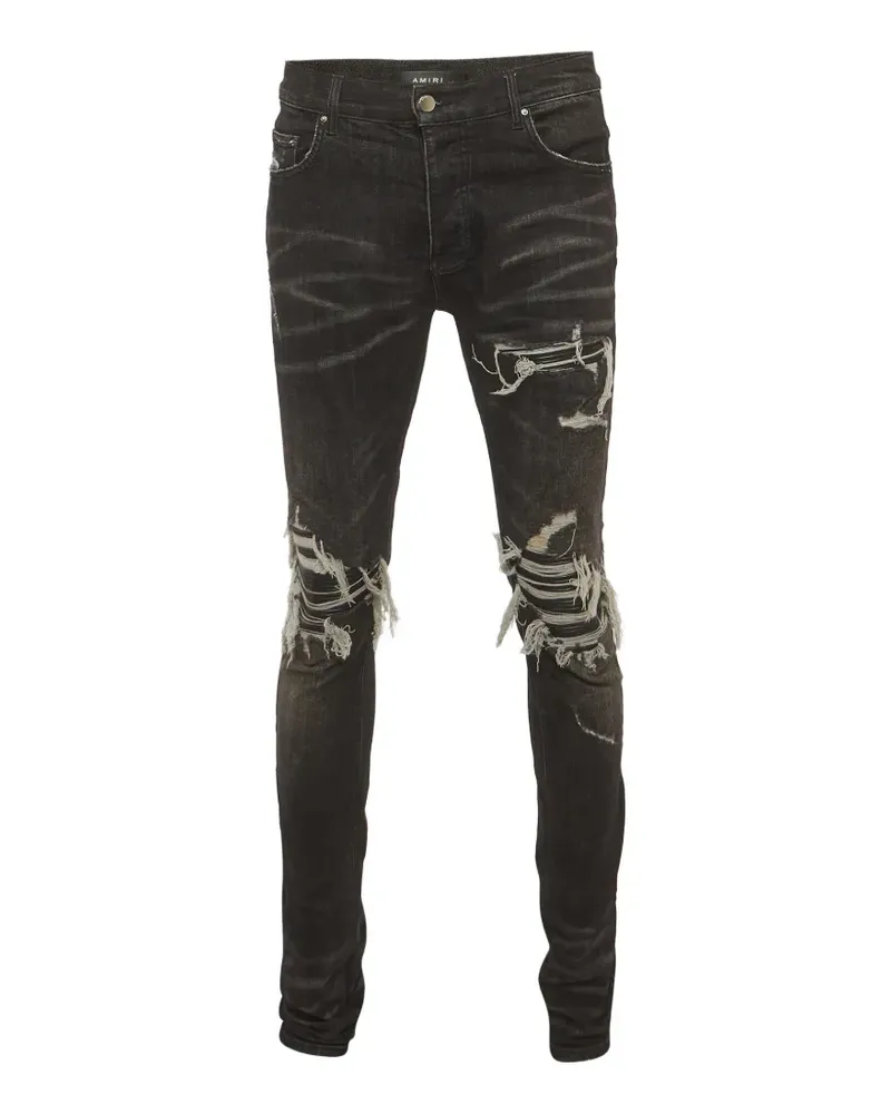 Amiri distressed skinny jeans - Schwarz Schwarz