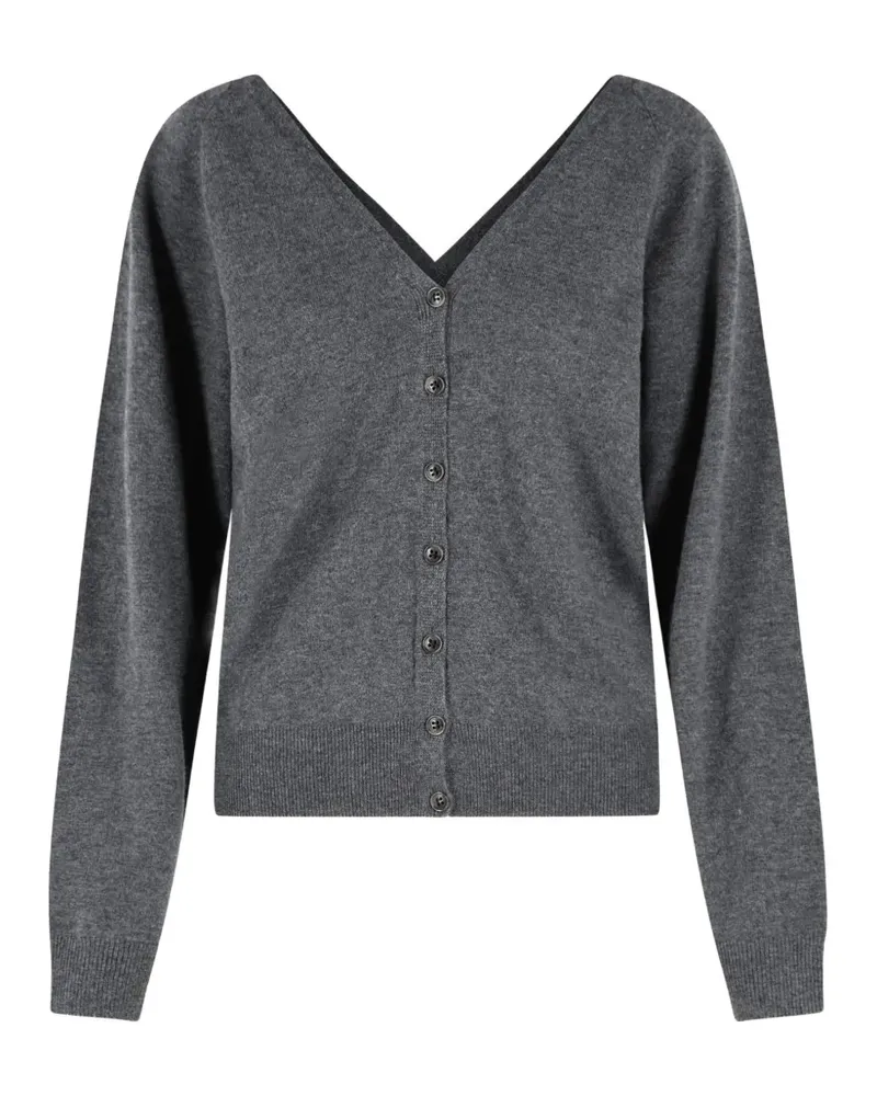 Lisa Yang V-neck cashmere cardigan - Grau Grau