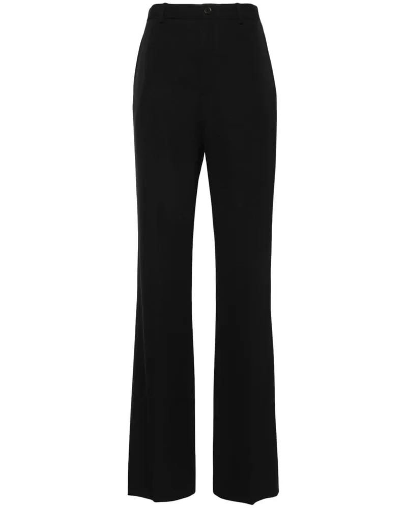 Balenciaga Klassische Straight-Leg-Hose - Schwarz Schwarz