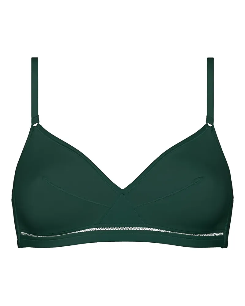 Eres Lydia Soyeuse Triangel-BH ohne Bügel - Grün Grün