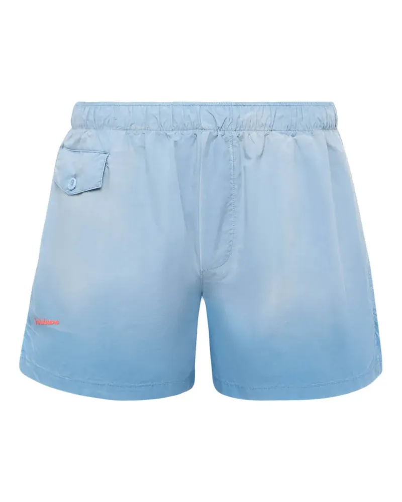 J.W.Anderson Shorts mit Logo-Print - Blau Blau