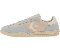 Bridal Sneakers mit Logo-Patch - Nude