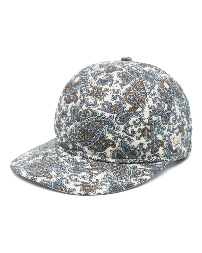 New Era Baseballkappe mit Paisley-Print - Nude Nude