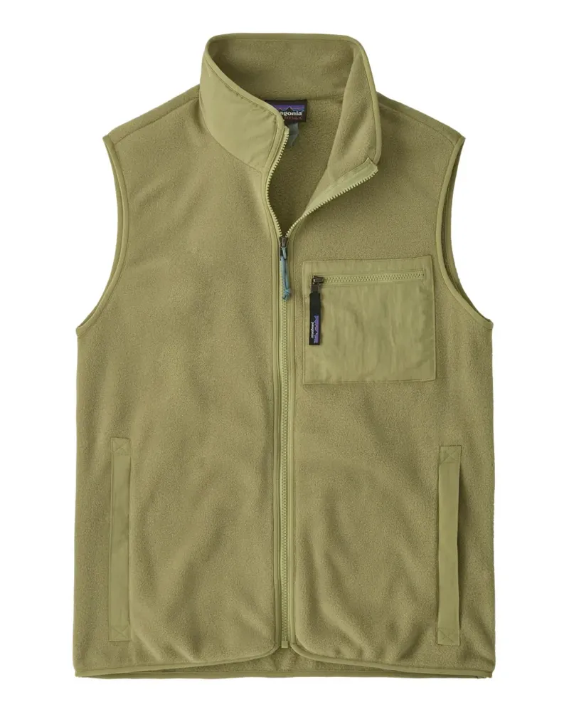 Patagonia Synchilla® Weste mit Reißverschlusstasche - Grün Grün