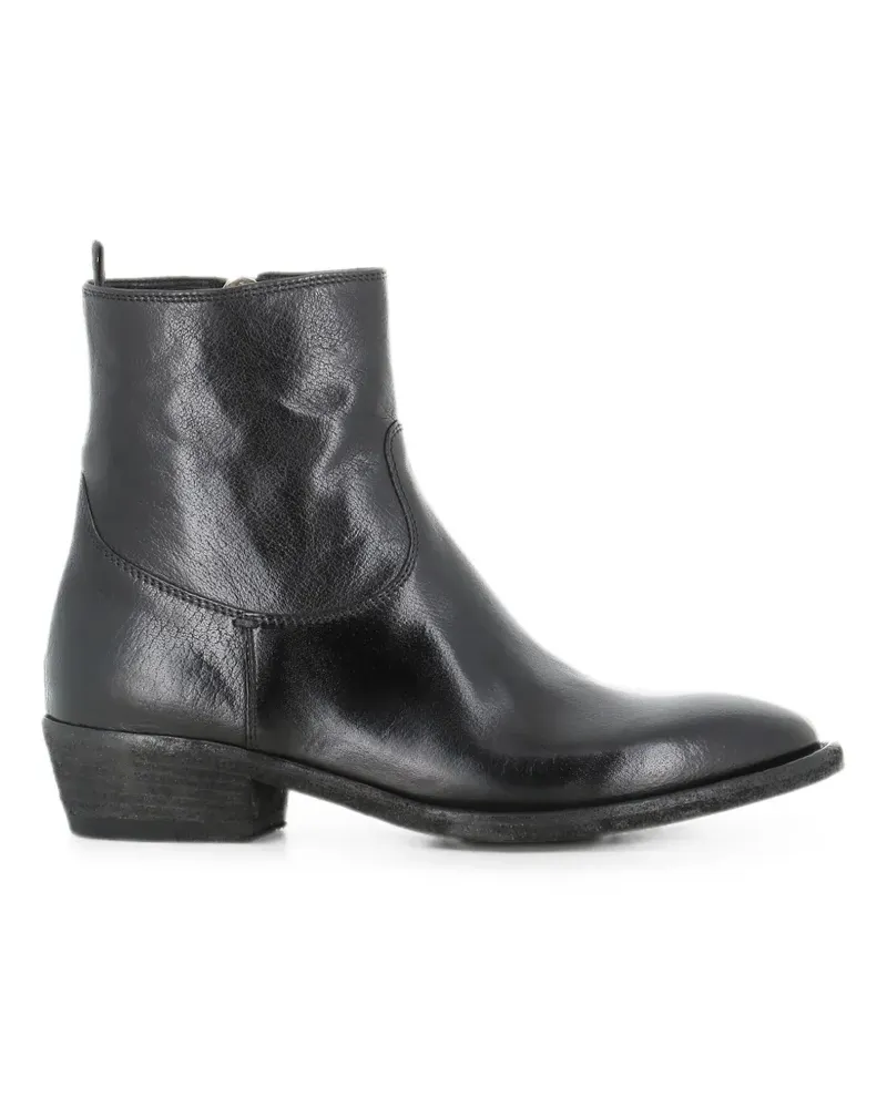 Officine Creative Italia Stiefel mit Reißverschluss - Schwarz Schwarz