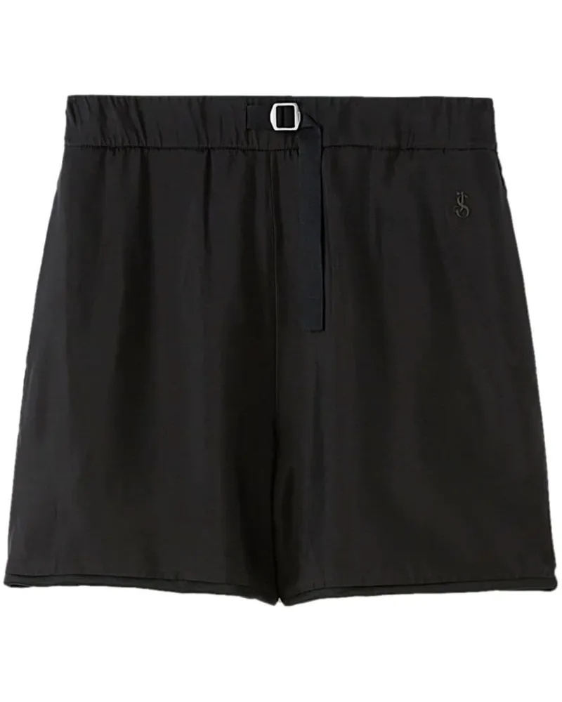 Jil Sander Shorts mit Schnallenverschluss - Schwarz Schwarz