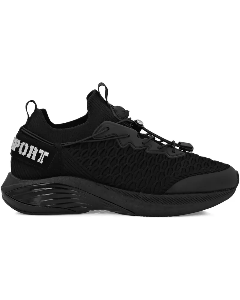 Philipp Plein Runner Sneakers - Schwarz Schwarz
