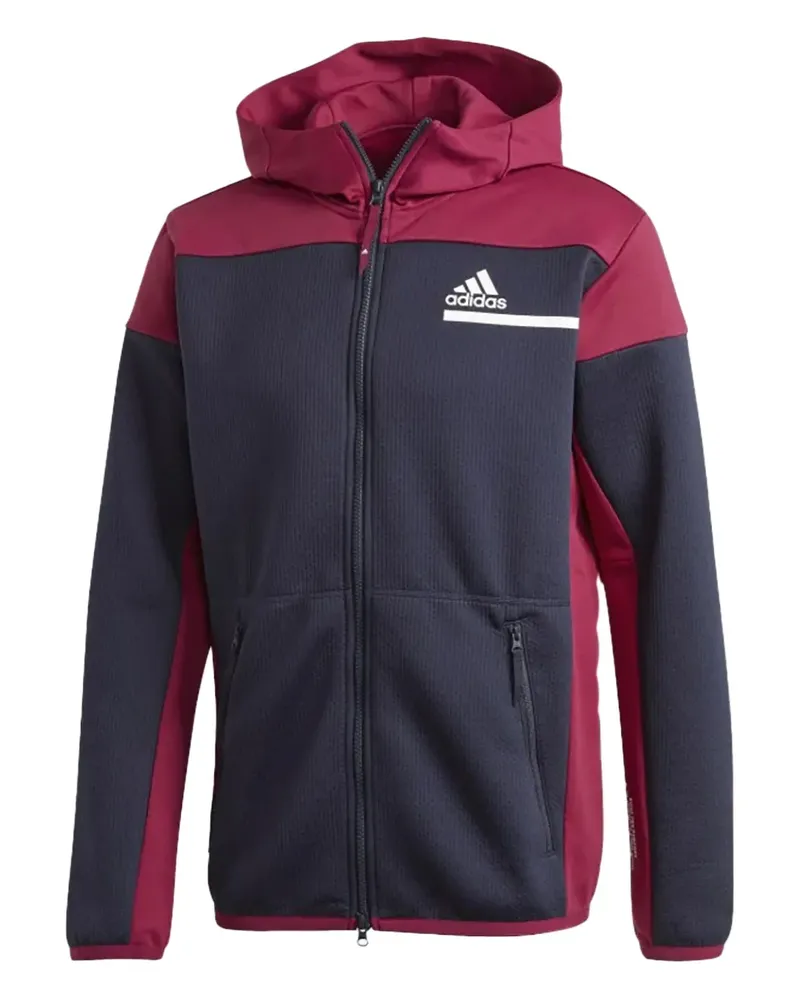 adidas Hoodie mit Reißverschluss - Blau Blau