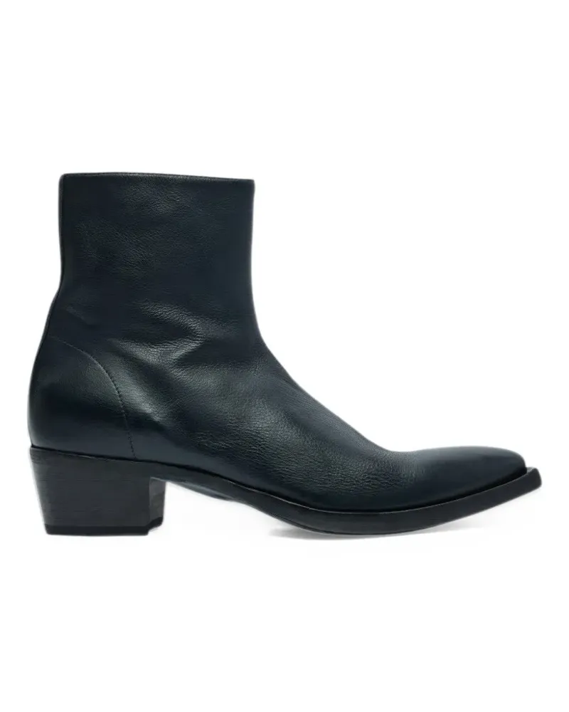 FourTwoFour on Fairfax G pointed-toe boots - Schwarz Schwarz