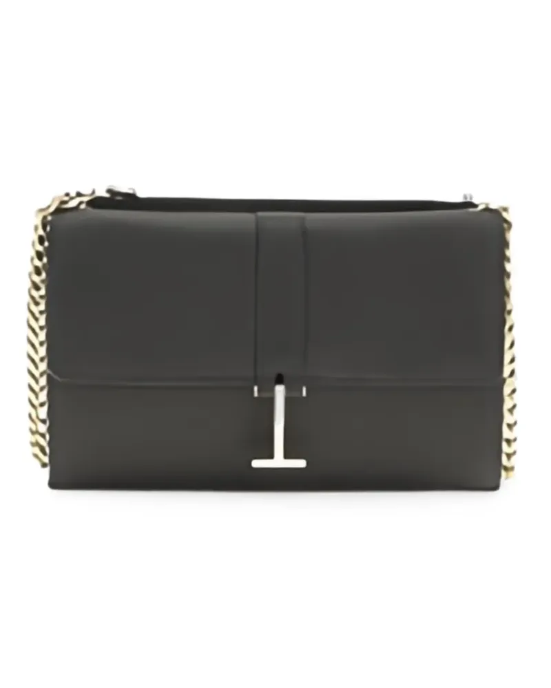 Tom Ford T-clasp chain shoulder bag - Schwarz Schwarz