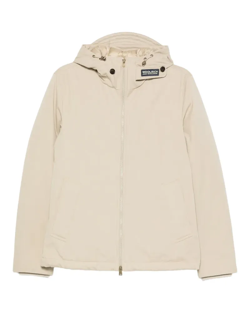 Woolrich hooded zip-up jacket - Nude Nude