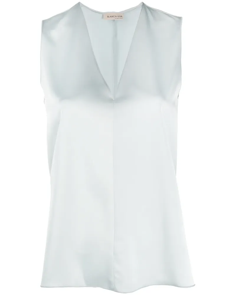 Blanca Beatrice' Bluse - Blau Blau