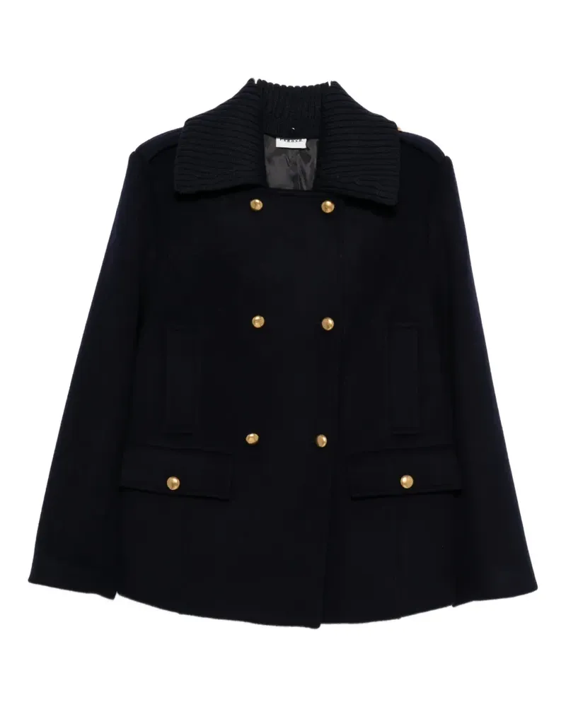 P.A.R.O.S.H. P.A.R.O H. Doppelreihige Cabanjacke - Blau Blau