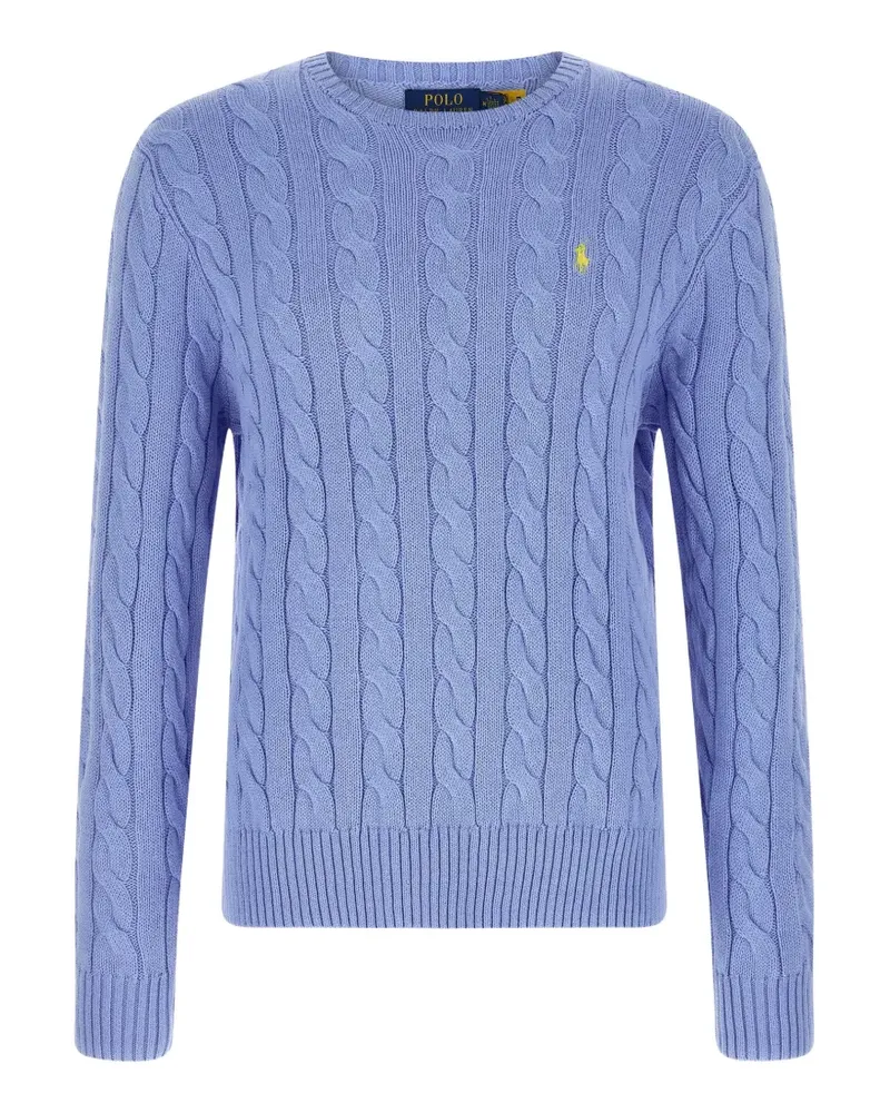 Ralph Lauren Pullover mit Zopfmuster - Blau Blau