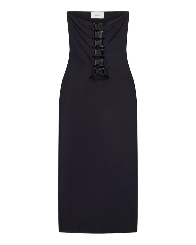 COPERNI Midikleid mit Schnallendetail - Schwarz Schwarz