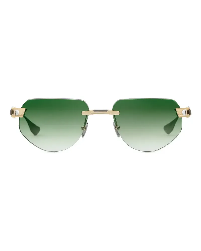DITA Grand-Imperyn Sonnenbrille mit geometrischem Gestell - Gold Gold