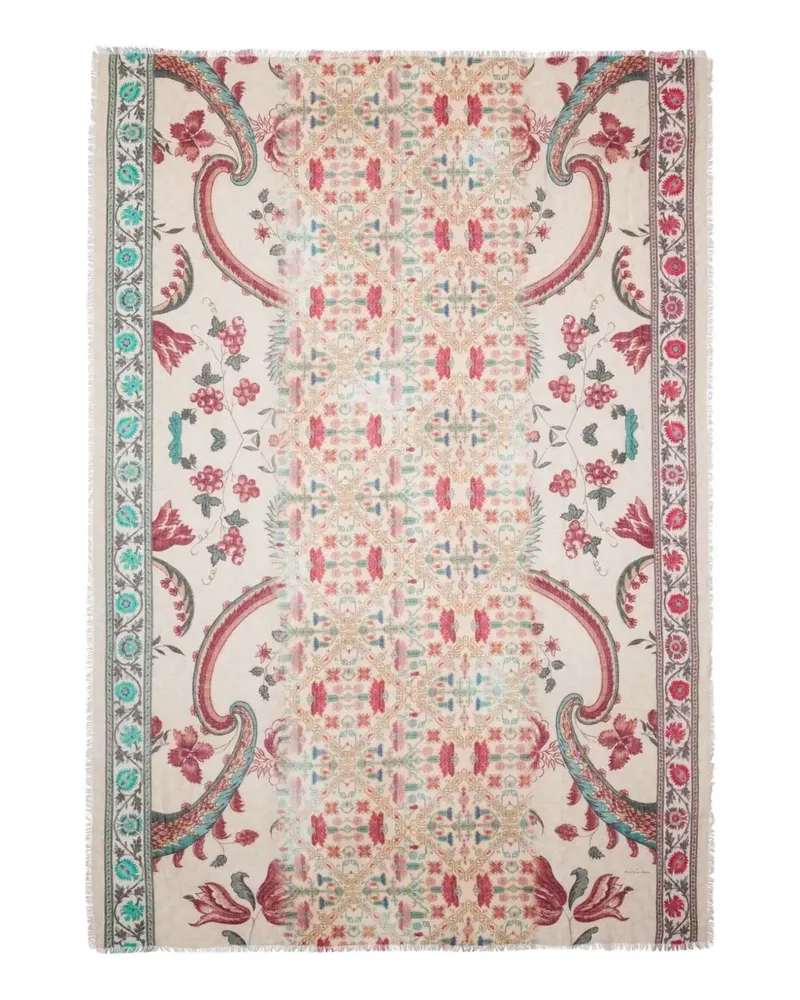 Pierre-Louis Mascia Euclide Schal mit Paisley-Print - Nude Nude