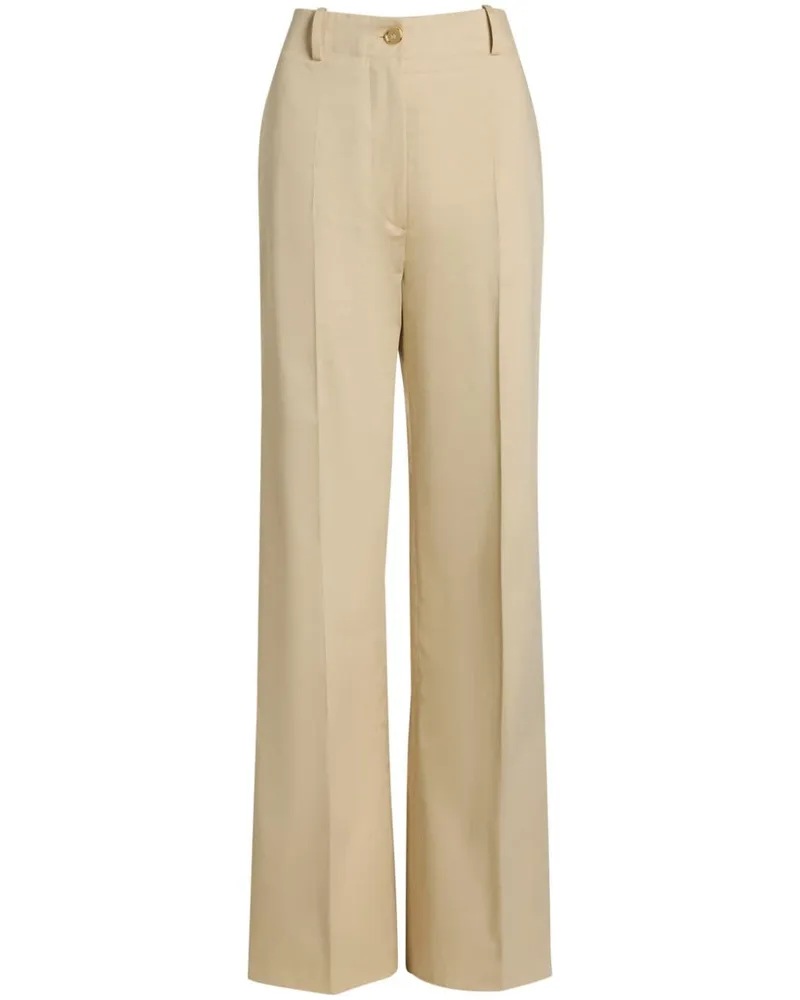 Patou Ausgestellte Hose aus Bio-Baumwolle - Nude Nude