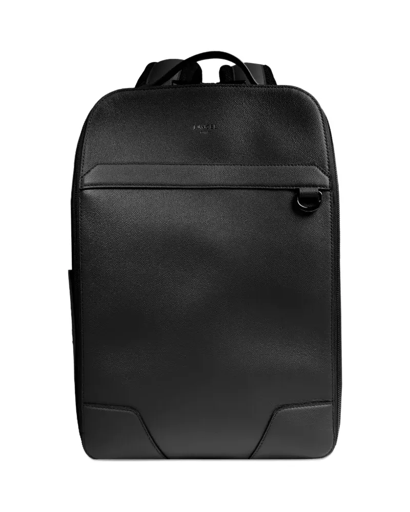 Lancel Leder-Rucksack mit Henkel - Schwarz Schwarz