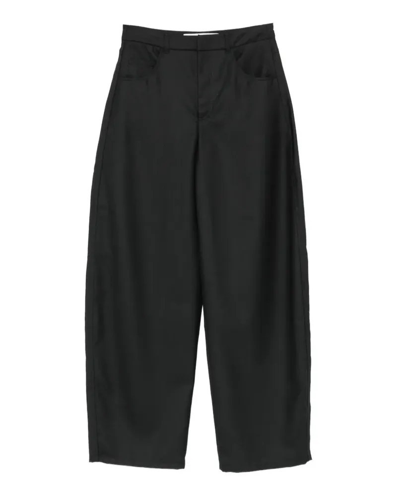 Séfr Tiko wide-leg trousers - Schwarz Schwarz