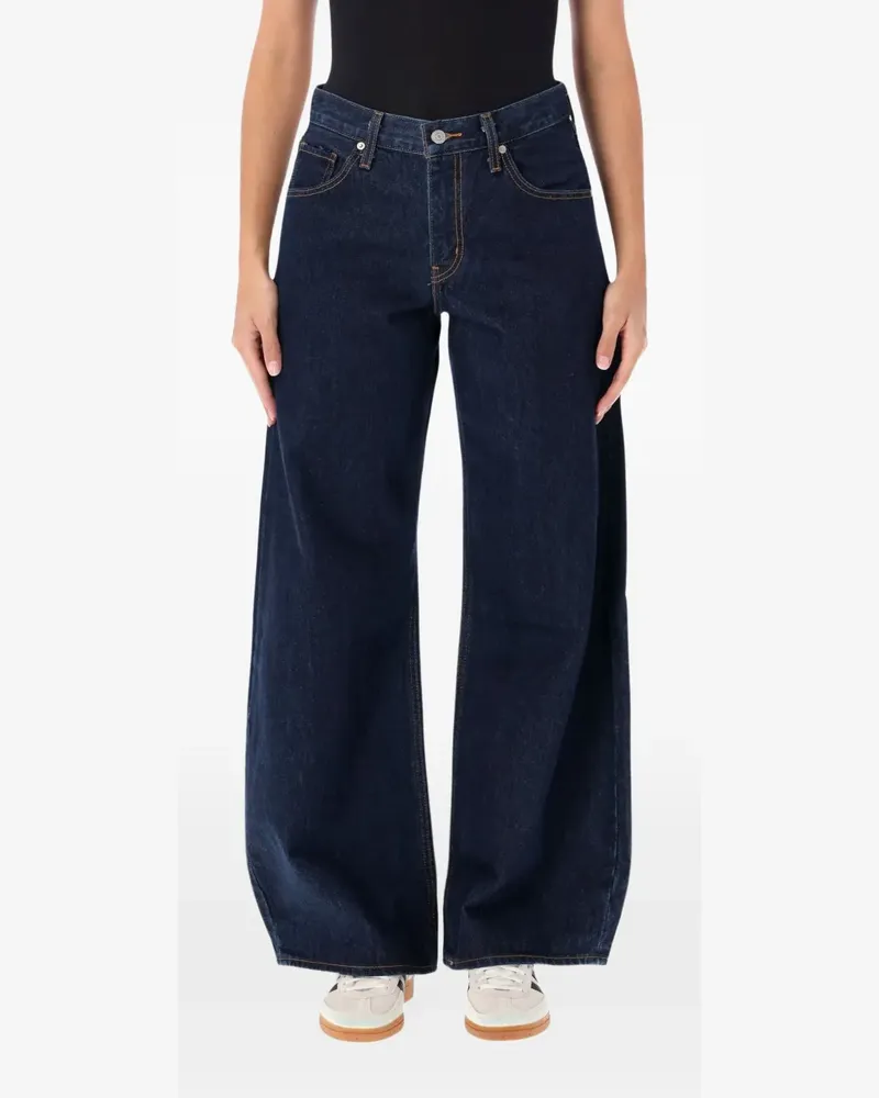 Levi's Jeans mit weitem Bein - Blau Blau
