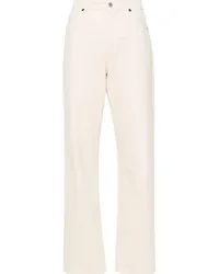 ba&sh Erel Straight-Leg-Jeans Nude