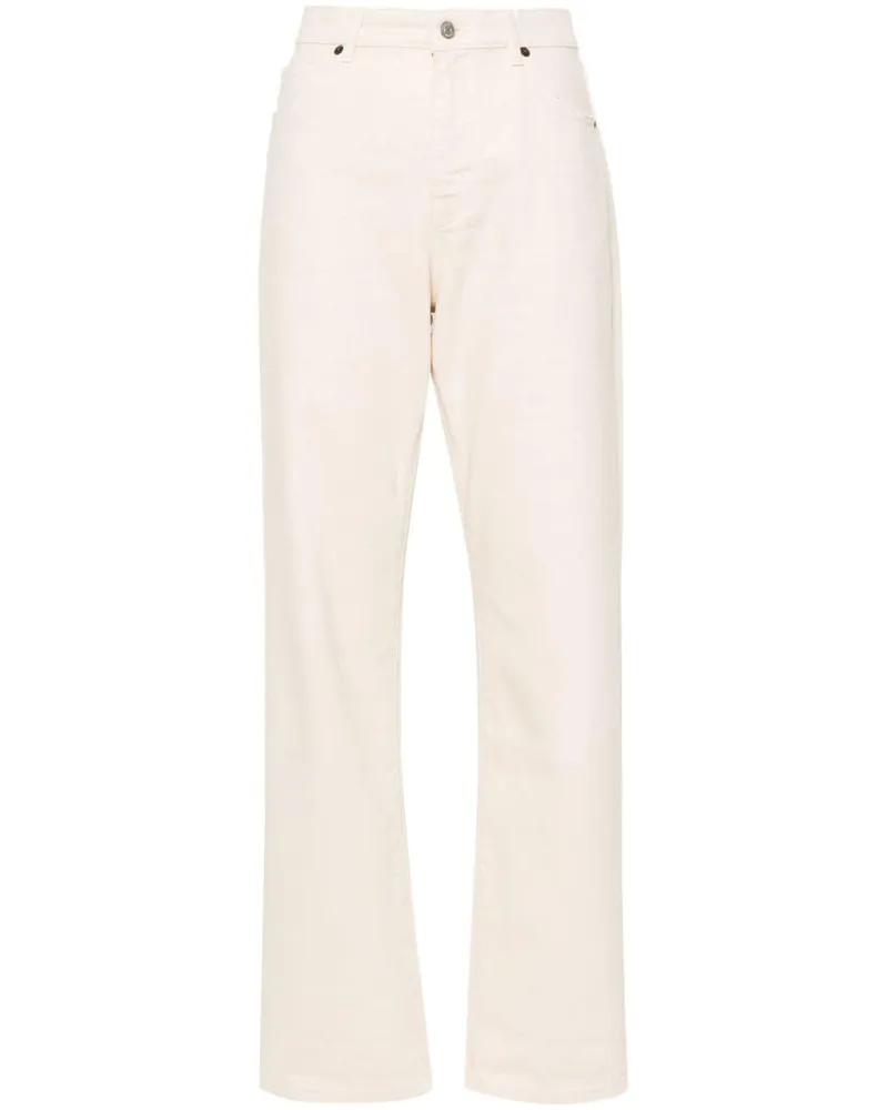 ba&sh Erel Straight-Leg-Jeans Nude