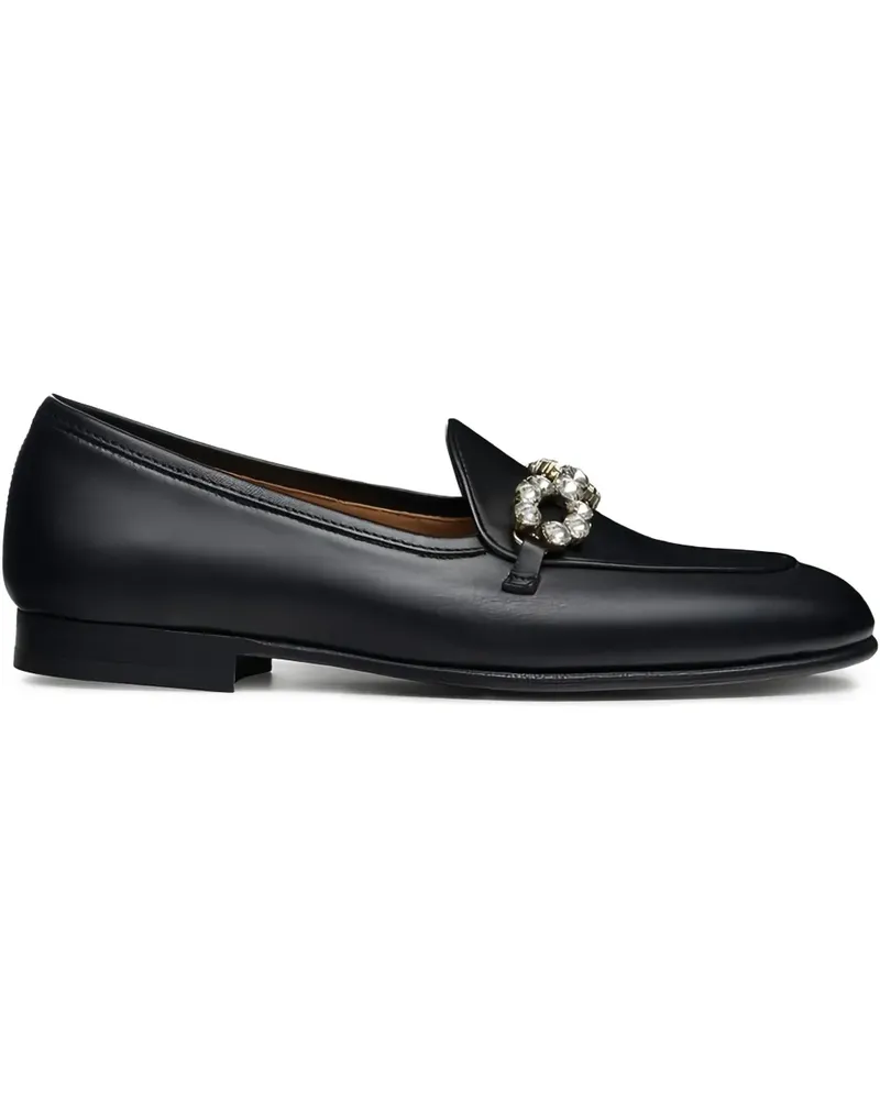 Magnanni Loafer mit Kristallen - Schwarz Schwarz