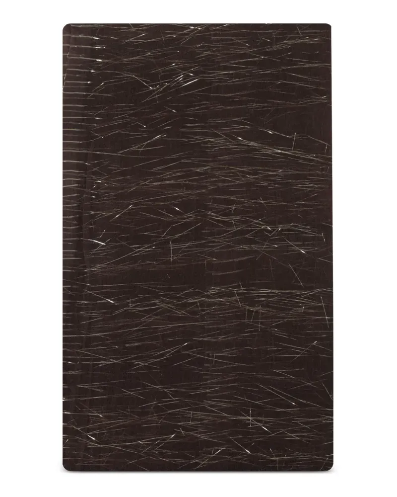 Faliero Sarti metallic-thread scarf - Braun Braun