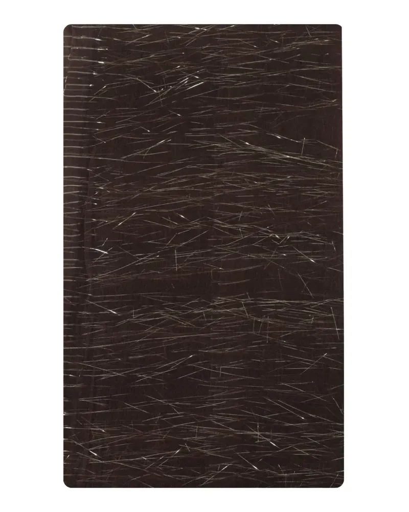 Faliero Sarti metallic-thread scarf - Braun Braun