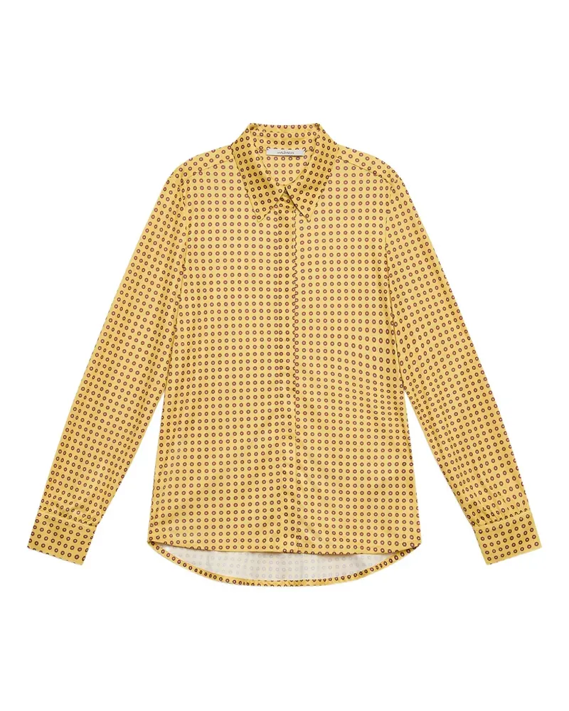 Maliparmi Hemd mit geometrischem Print - Gelb Gelb