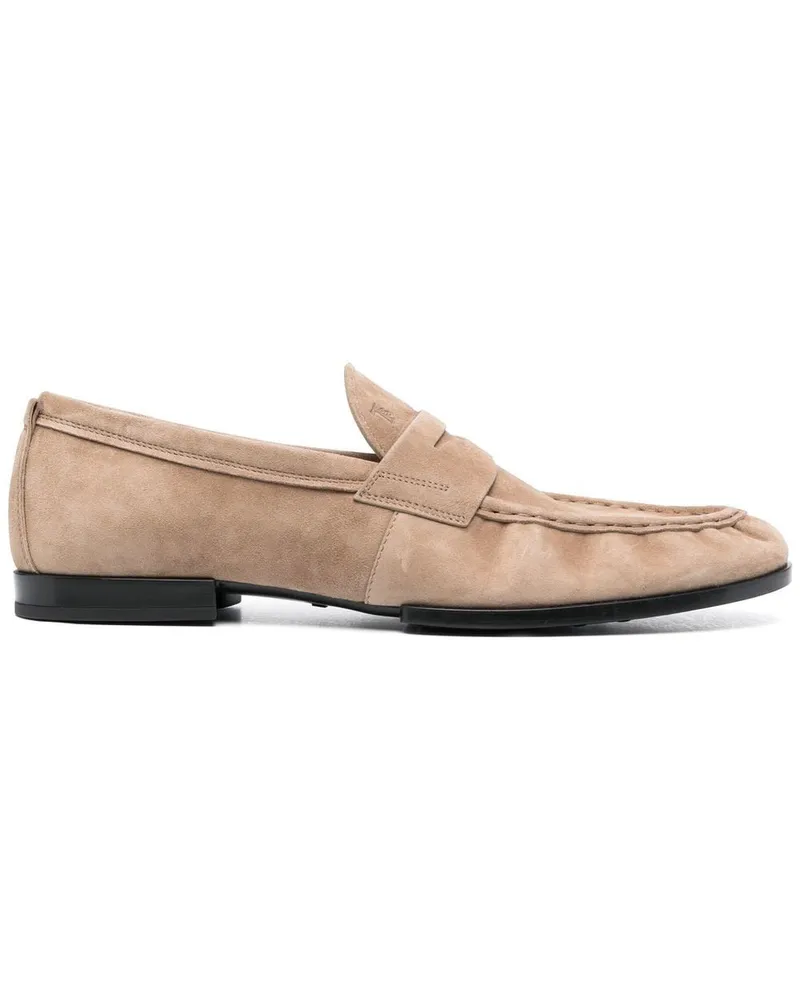 TOD'S Loafer mit Logo-Prägung - Nude Nude
