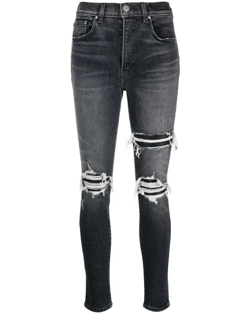 Amiri Skinny-Jeans in Distressed-Optik - Grau Grau