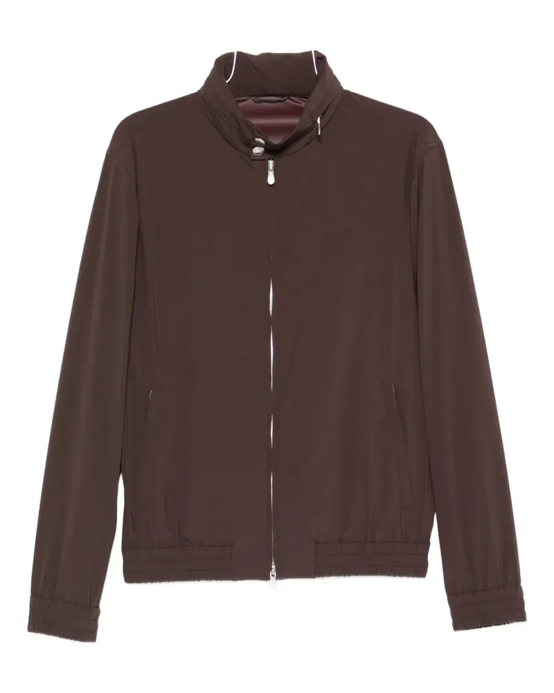 Brunello Cucinelli Bomberjacke mit Reißverschluss - Braun Braun