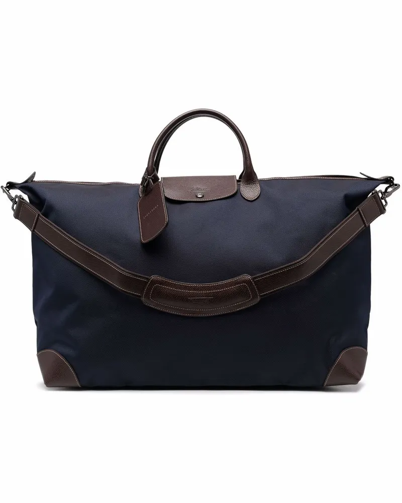 Longchamp Große Boxford Reisetasche - Blau Blau