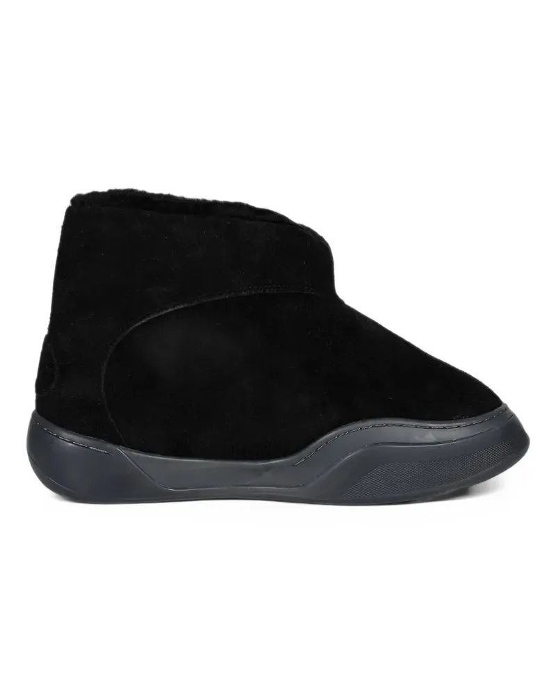 ERL Vamp suede boots - Schwarz Schwarz