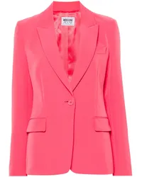 Moschino Einreihiger Blazer Rosa