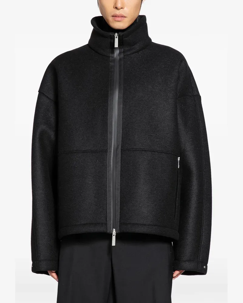 Herno zip-fastening jacket - Schwarz Schwarz
