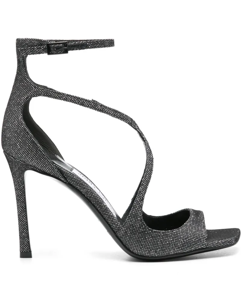 Jimmy Choo Azia Sandalen 95mm - Schwarz Schwarz