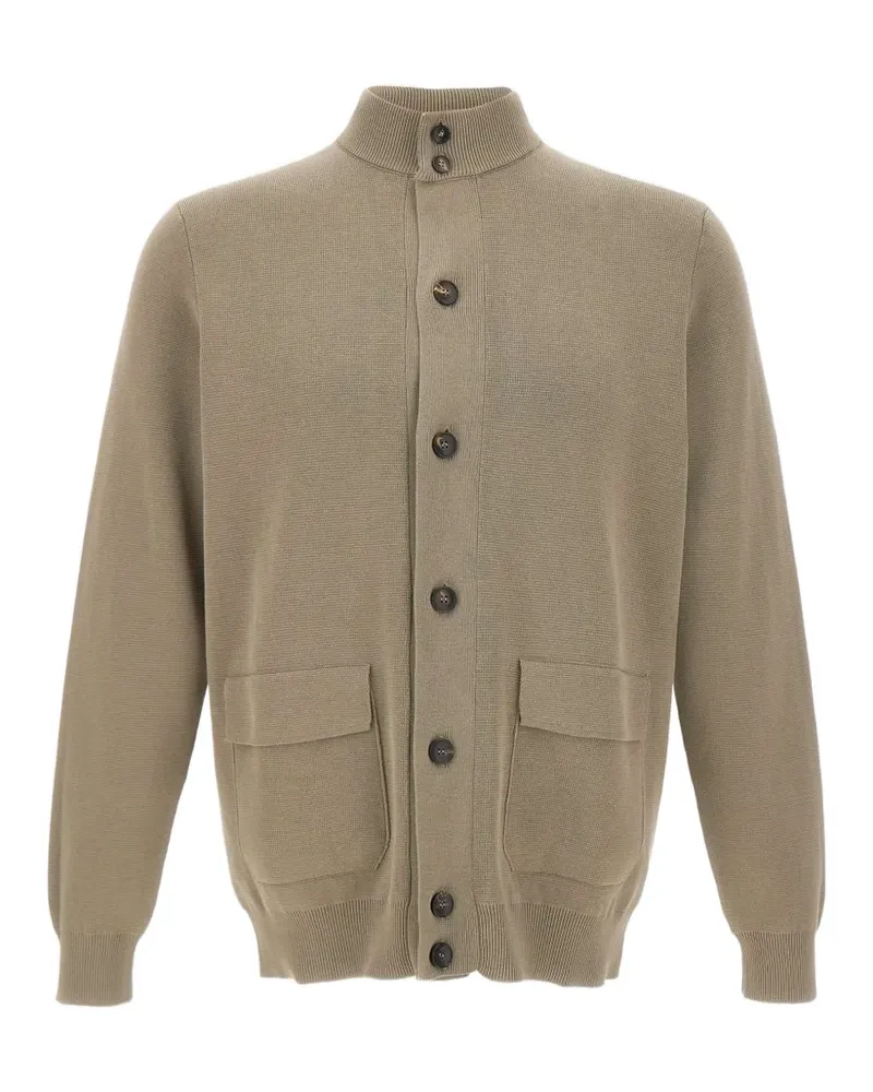 Filippo de Laurentiis patch-pocket cardigan - Grün Grün