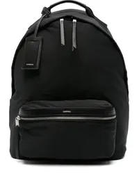 Sandro Rucksack mit Logo-Stempel Schwarz