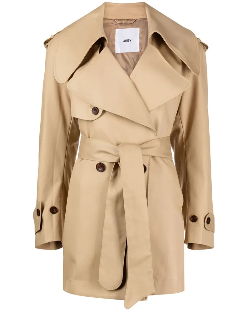 JNBY Trenchcoat mit Gürtel - Braun Braun