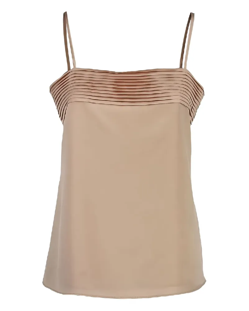 Max Mara silk top - Nude Nude