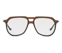 Klassische Pilotenbrille - Braun