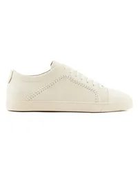 Giorgio Armani Sneakers mit Ziernaht Nude